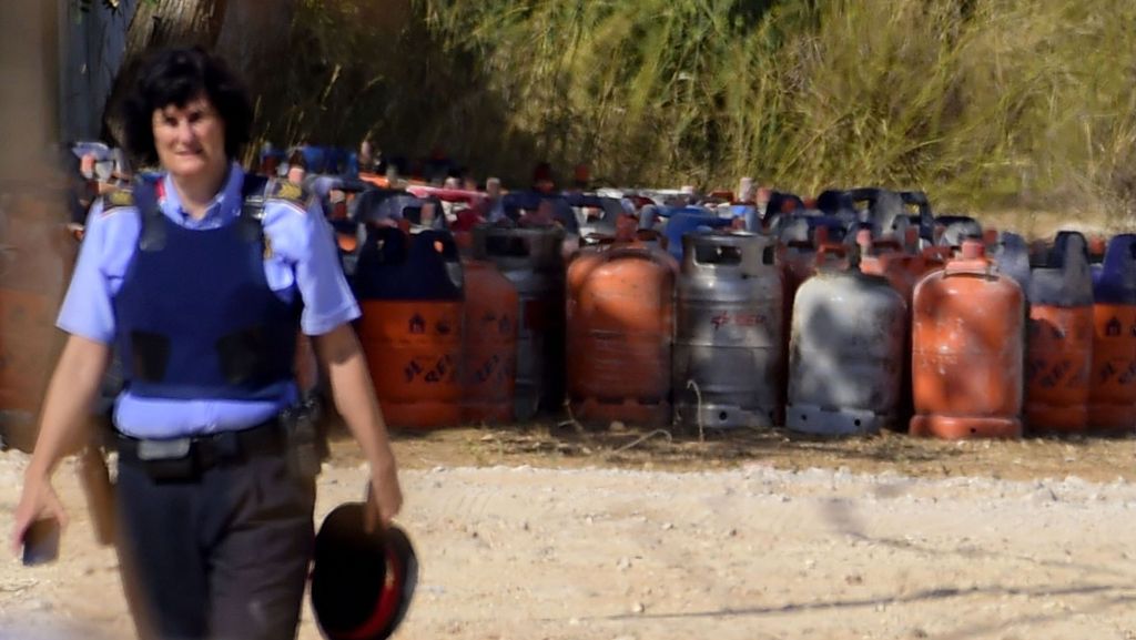 Fund in Alcanar: Terrorzelle von Barcelona hatte 120 Gasflaschen gehortet