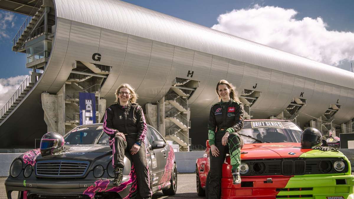 Frauen im Driftsport aus Region Stuttgart: Schwestern auf dem Asphalt