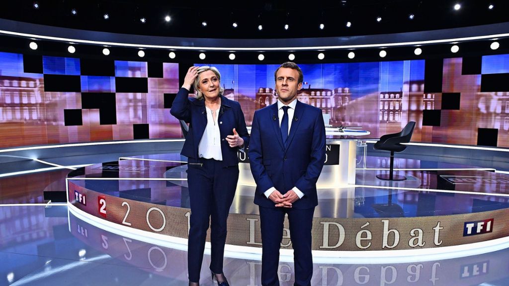 Frankreich vor der Wahl: Eine hitzige TV-Debatte