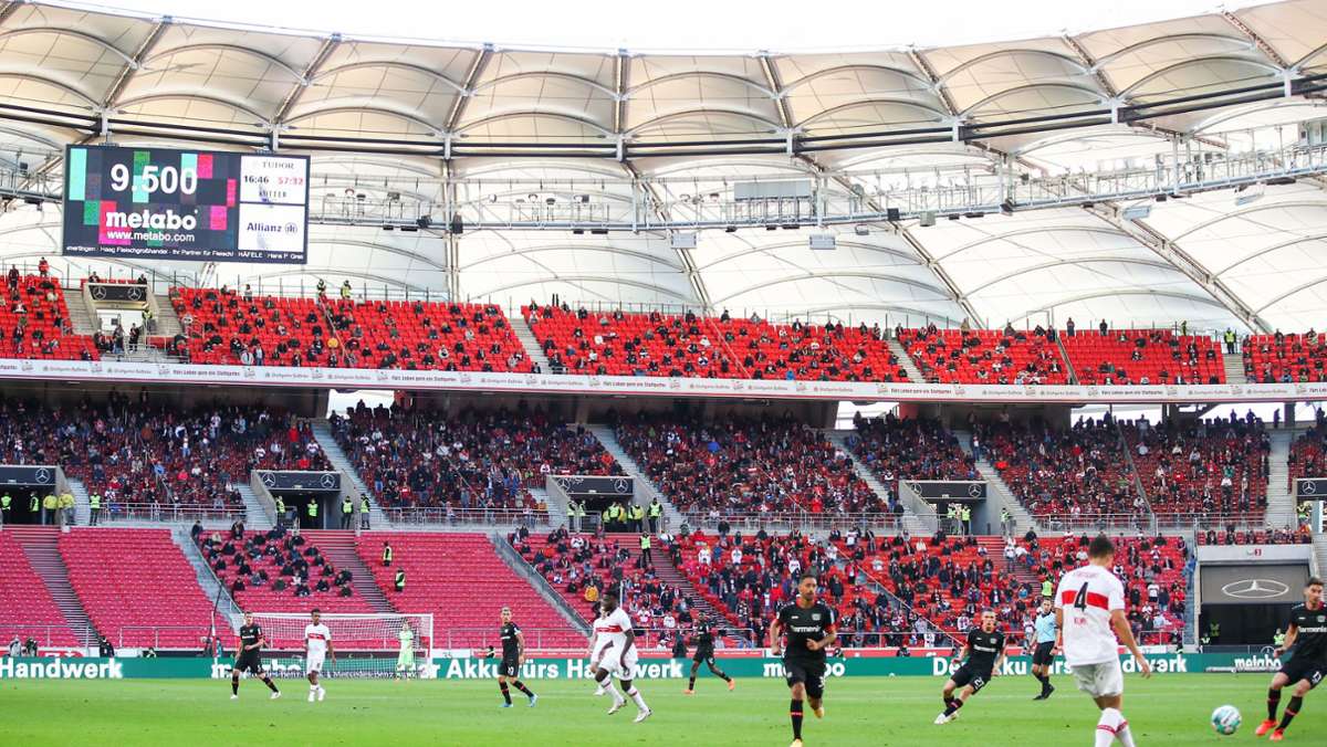 VfB Stuttgart gegen Bayer Leverkusen: Die Gründe für das verhaltene Zuschauerinteresse
