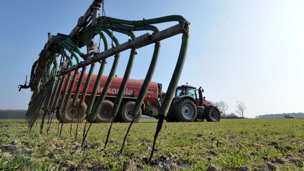 Landwirtschaft im Kreis Ludwigsburg: Die Nitratbelastung sinkt nur sehr langsam
