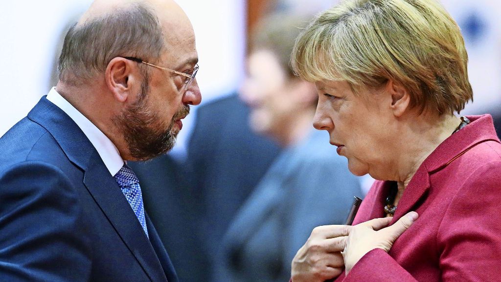 TV-Duell zur Bundestagswahl: Bewerten Sie live Angela Merkel und Martin Schulz