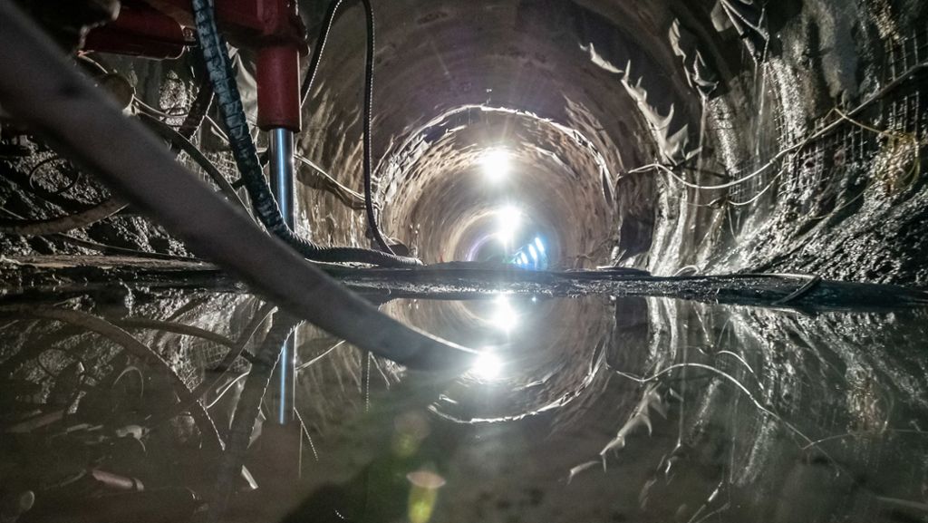 Stuttgart 21: Bahn nimmt Wasserschlacht im Tunnel wieder auf