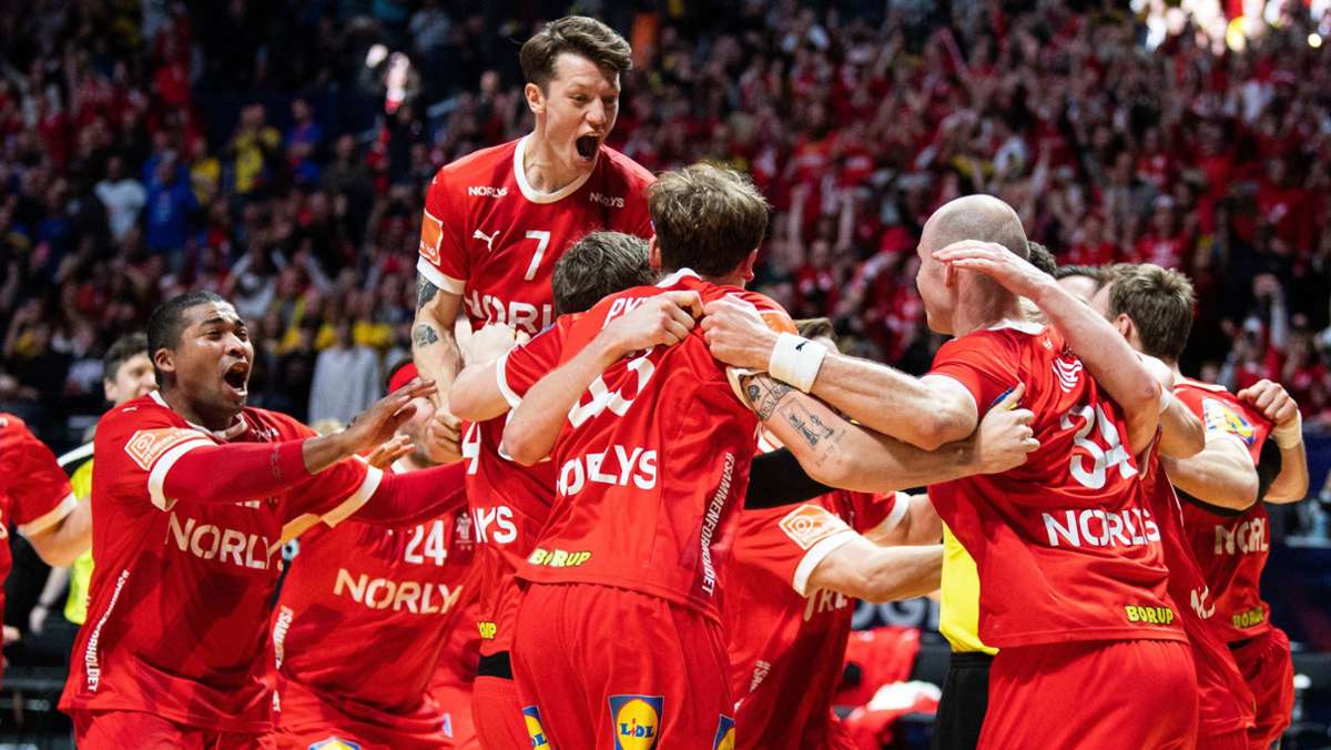 Sieg gegen Frankreich: Dänemark holt drittes Handball-Gold in Serie