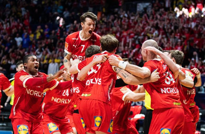 Dänemark holt drittes Handball-Gold in Serie
