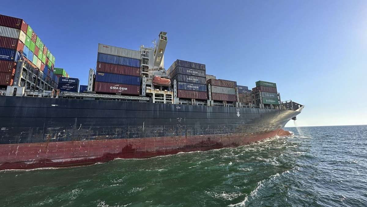 Odessa: Deutsches Containerschiff verlässt nach 1,5 Jahren südukrainischen Hafen