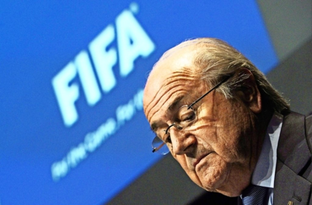 Fifa-Chef Sepp Blatter Foto: dpa