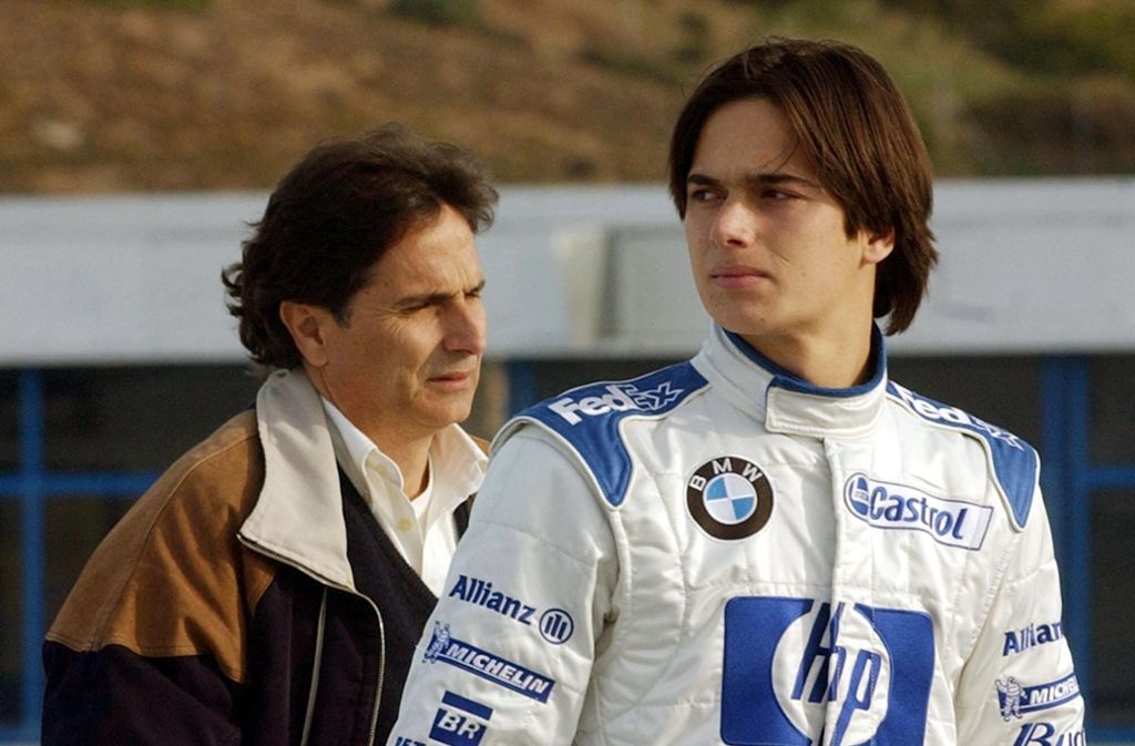 Der Brasilianer Nelson Piquet (links) wurde dreimal Weltmeister – sein Sohn Nelson Piquet jr. war nur 28 mal am Start. Beim Crash-Skandal 2007 raste er auf Anordnung der Renault-Teamleitung absichtlich in die Streckenbegrenzung, um seinem Teamkollegen Fernando Alonso einen Vorteil zu verschaffen.