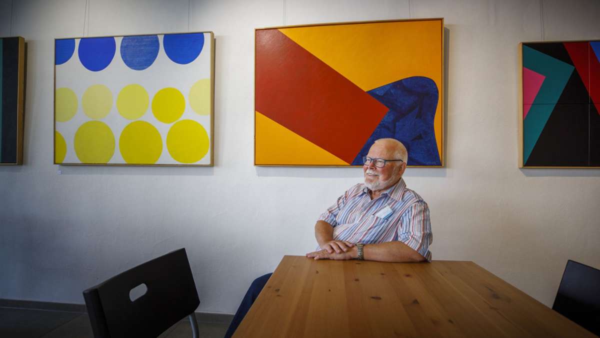Hans Komm in der Galerie Schäfer Waiblingen: Auf der Suche nach  inspirierenden Formen