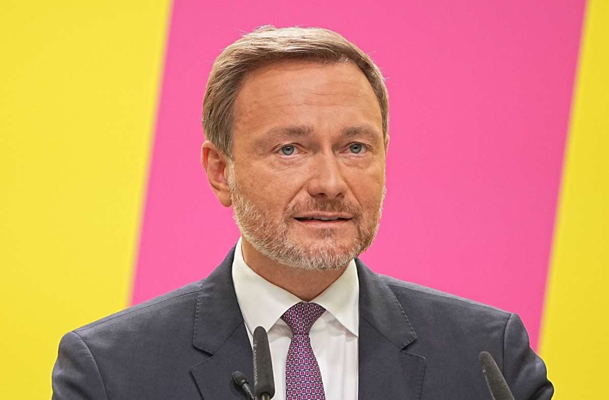 Parteichef Christian Lindner hatte  vor der Abstimmung gesagt, dass  mit der Ampel-Koalition eine „Politik des Aufbruchs“ möglich sei. Foto: dpa/Michael Kappeler