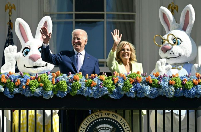 Ostereier-Rollen am Weißen Haus mit Joe und Jill Biden
