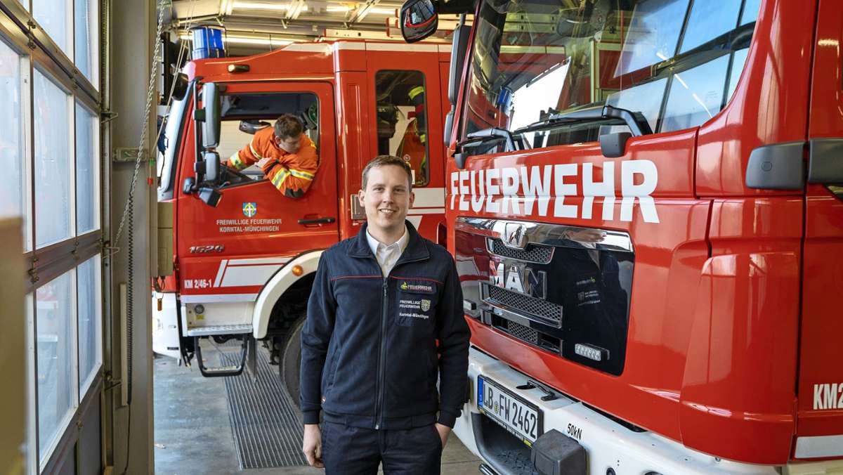 Feuerwehr Korntal-Münchingen: Ein Lebensretter und seine zwei Familien