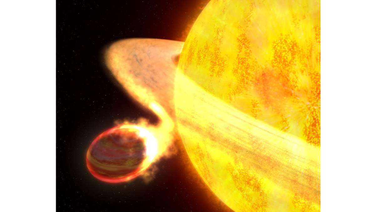 Kosmische Mahlzeit: Jeder zwölfte Stern hat schon einen Planeten verschlungen