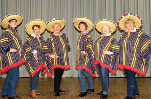 Die Kostümierung als Mexikanerinnen mit Sombreros hat seitens der Buga-Verantwortlichen Kritik hervorgerufen. Foto: Awo/Awo