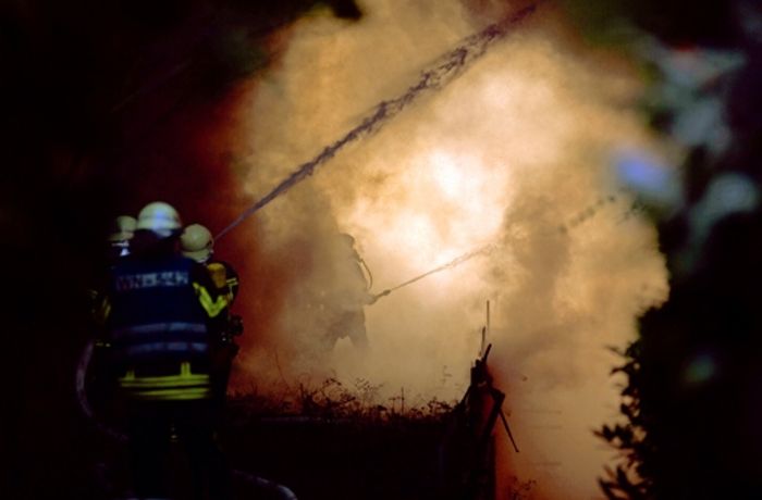 2013 forderten Großbrände die Feuerwehren