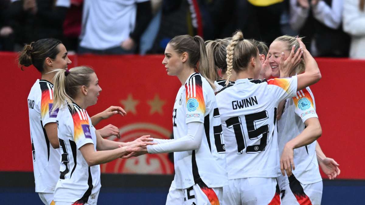 EM-Qualifikation: Lea Schüller trifft doppelt: DFB-Elf siegt gegen Island