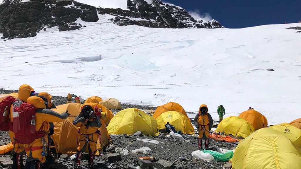 Was Bergsteiger zurücklassen: So zugemüllt ist der  Mount Everest