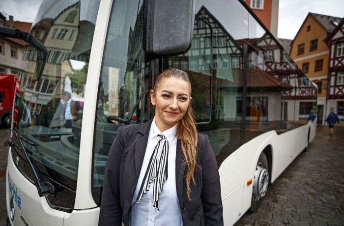 Busfahrerin des Jahres aus Schorndorf: Tausche Lippenstift gegen Lenkrad