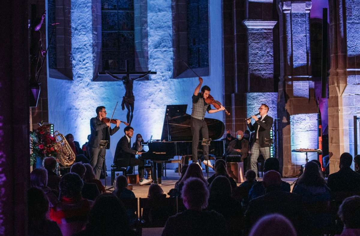 Im letzten Jahr rockten die Hanke-Brothers die Martinskirche mit neun Konzerten. Foto: /Jannik Kaluza
