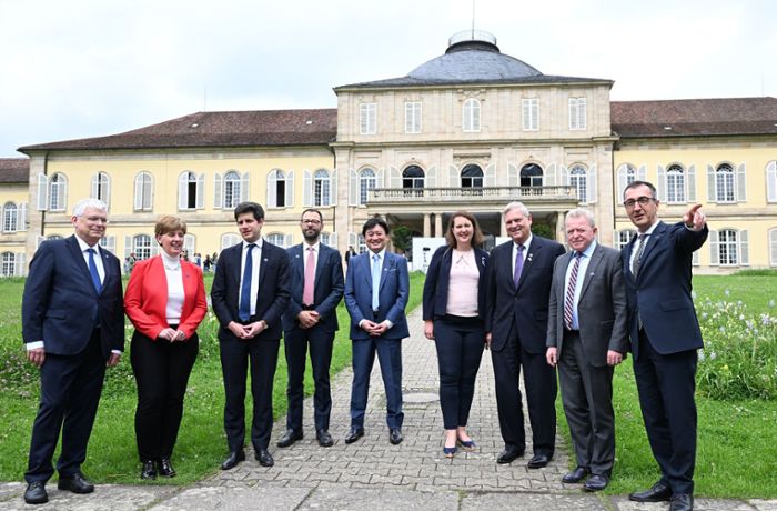 G 7-Konferenz der Agrarminister: Cem Özdemir empfängt Agrarminister im Schloss Hohenheim