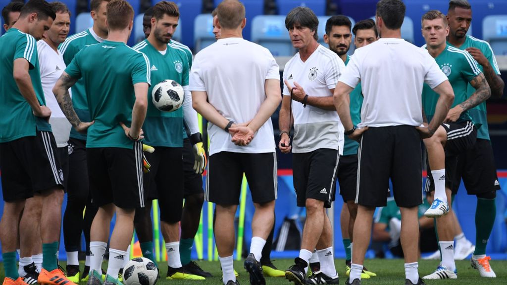 DFB-Elf bei der WM 2018 in Russland: So lief das Abschlusstraining vor dem Spiel gegen Schweden
