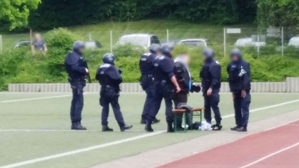 Polizeieinsatz in Backnang: Suche nach Bewaffnetem  sorgt für Aufregung