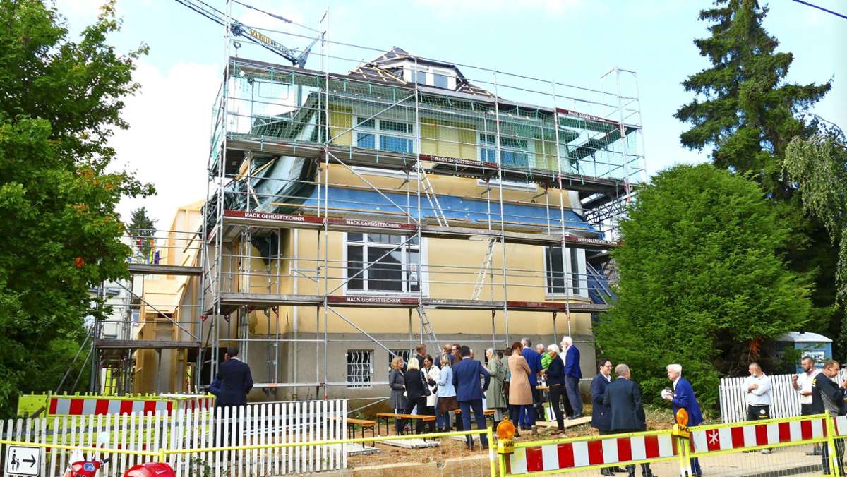 Degerloch: Umbau der Hölzel-Villa dauert bis 2022