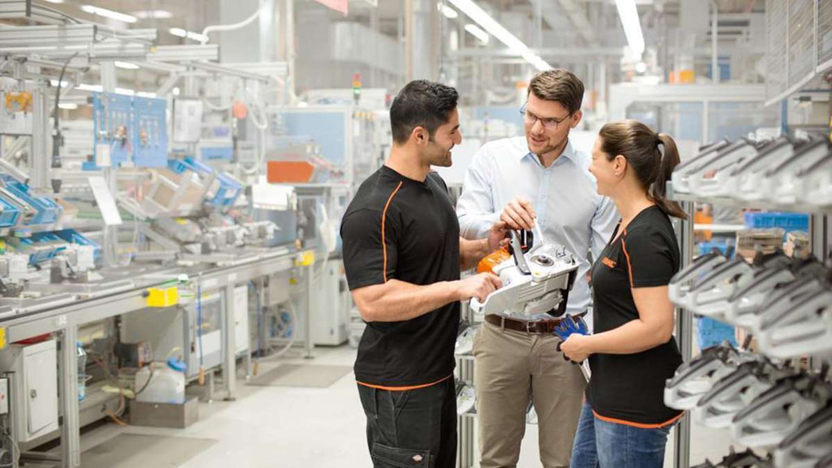  Der Waiblinger Motorsägenhersteller sichert Jobs und bekennt sich mit Investitionen zum Standort Deutschland. Für wen der Beschäftigungspakt gilt. 