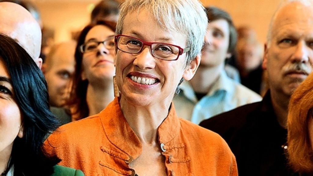 Kandidatin Birgitt Bender aus Stuttgart: Wie vom Bagger überfahren