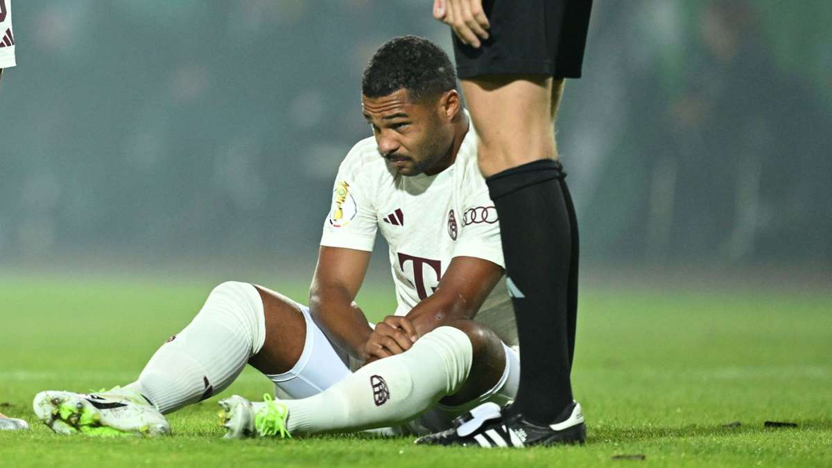 Im DFB-Pokal verletzt: Bayerns Gnabry fällt wochenlang aus