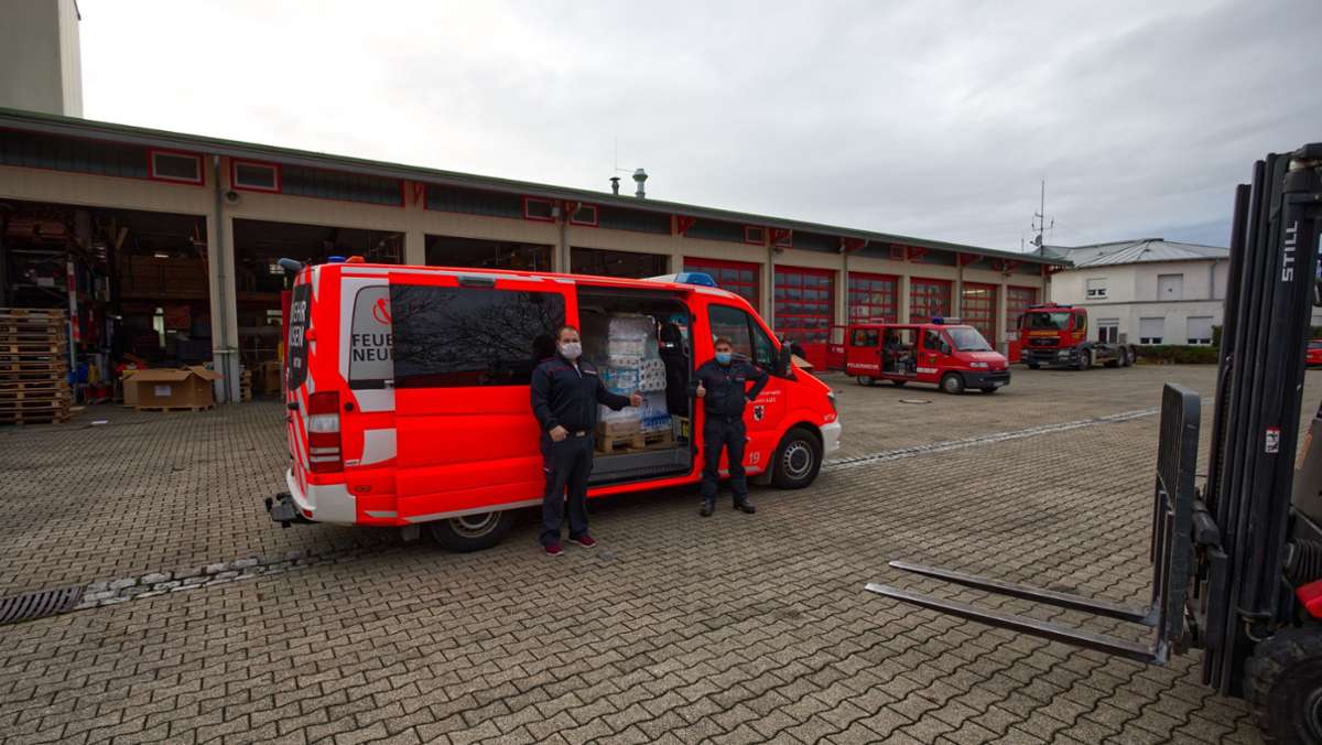 Neuhausen: Feuerwehr sammelt Spenden für Kroatien