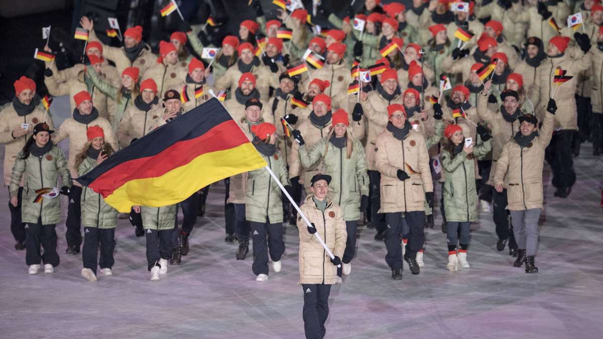 Olympische Winterspiele: Wer darf die deutsche Fahne tragen?