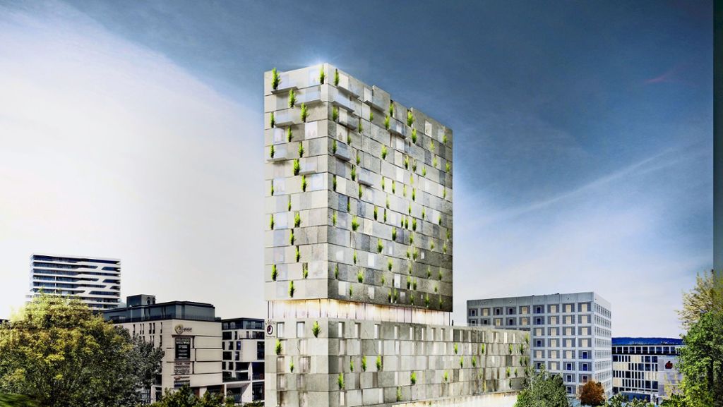 Hotelturm-Projekt in Stuttgart: Abruptes Ende des begrünten Hochhauses