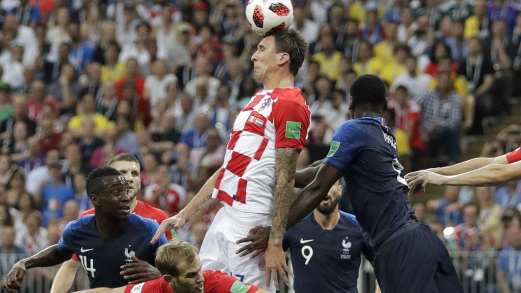 WM-Finale 2018: Kroatiens Mandzukic mit erstem Eigentor der Final-Geschichte