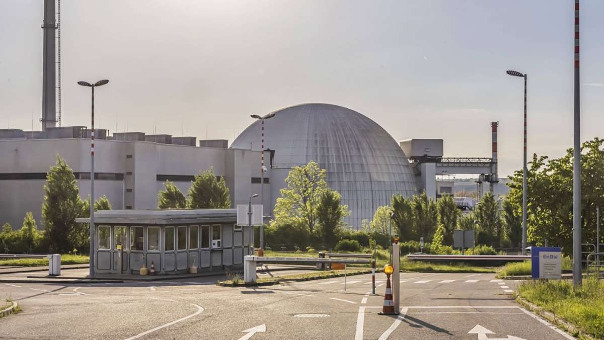 Süddeutsche Atomkraftwerke: Habeck rechnet mit Weiterbetrieb bis April