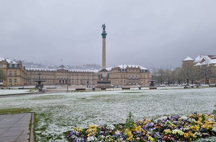 Wetter in Stuttgart: Erster Schnee am Wochenende
