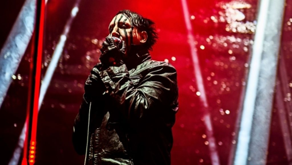 Marilyn Manson in Stuttgart: Schockrockerschwerenot