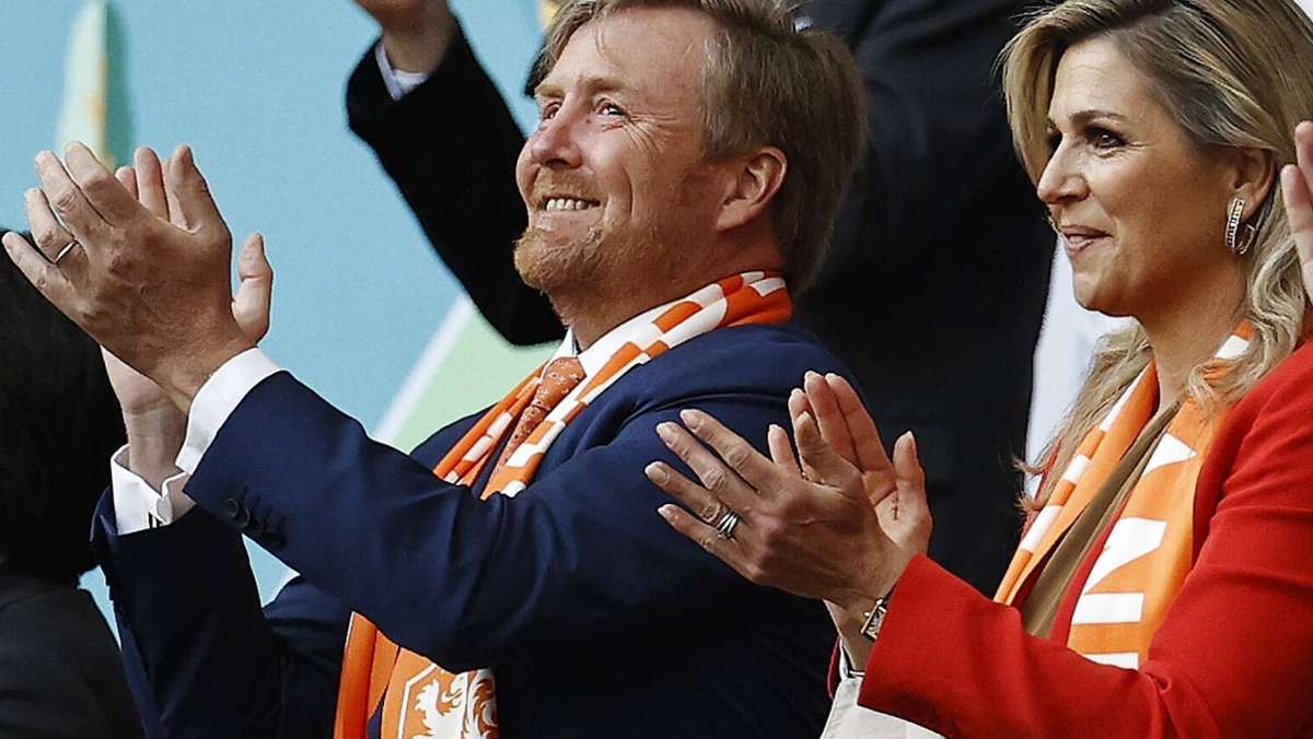 Fußball-EM 2021: Warum der niederländische König Deutschland die Daumen drückt