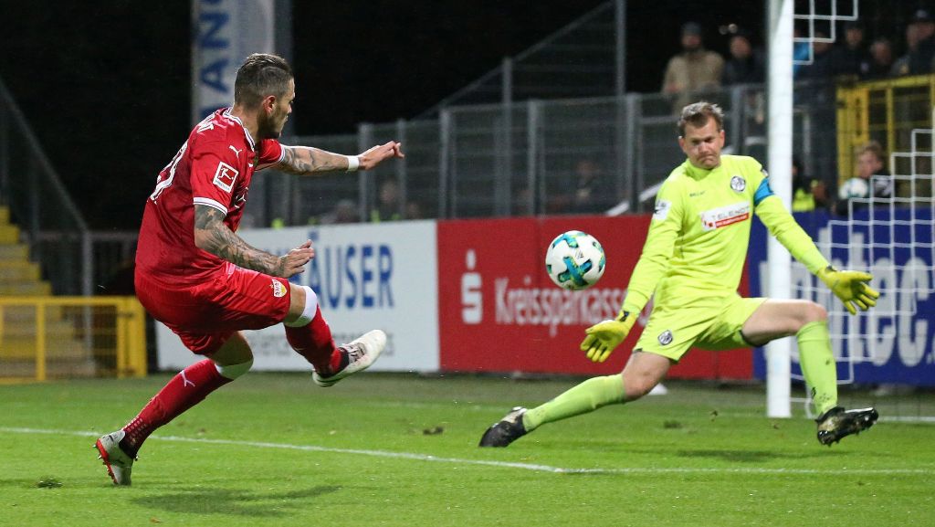 VfB Stuttgart: Nur ein Unentschieden gegen Drittligist VfR Aalen