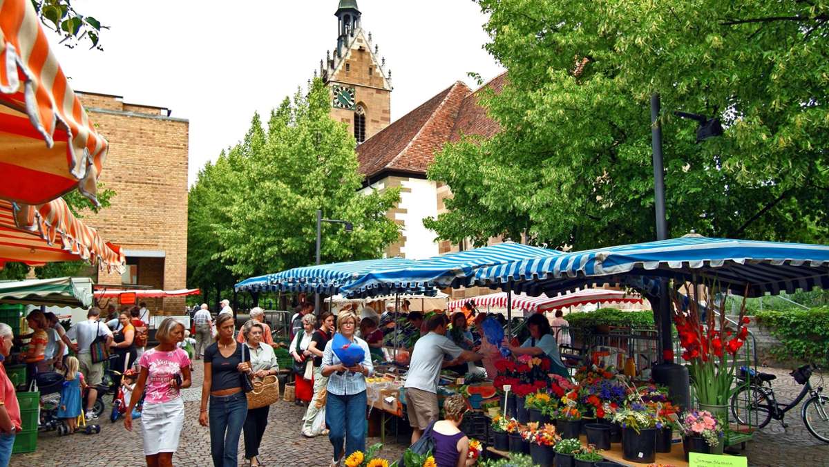 Frühstück  in Fellbach: Wochenmärkte erweitern  Angebote