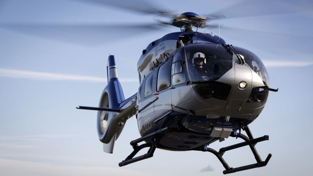 Polizei in Stuttgart: Hubschrauberstaffel meldet Rekordjahr