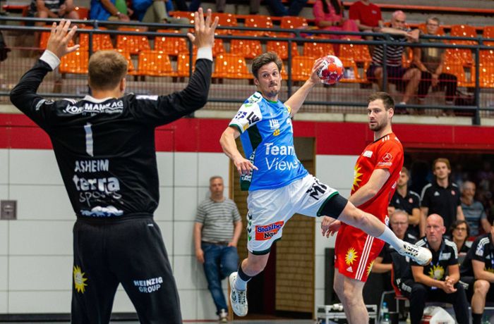 Handball-Bundesligist gewinnt in Lübbecke: Frisch Auf Göppingen mit stabiler Abwehr zum Pflichtsieg