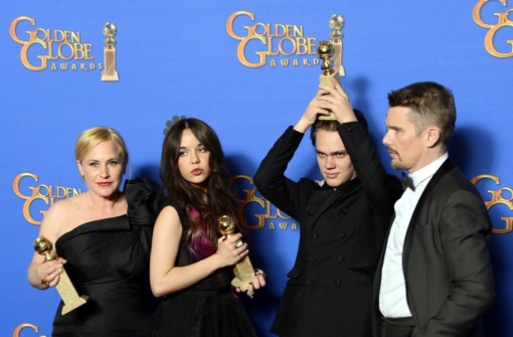 Das Drama Boyhood hat bei den Golden Globe Awards in Los Angeles gleich drei Mal abgeräumt. Foto: dpa