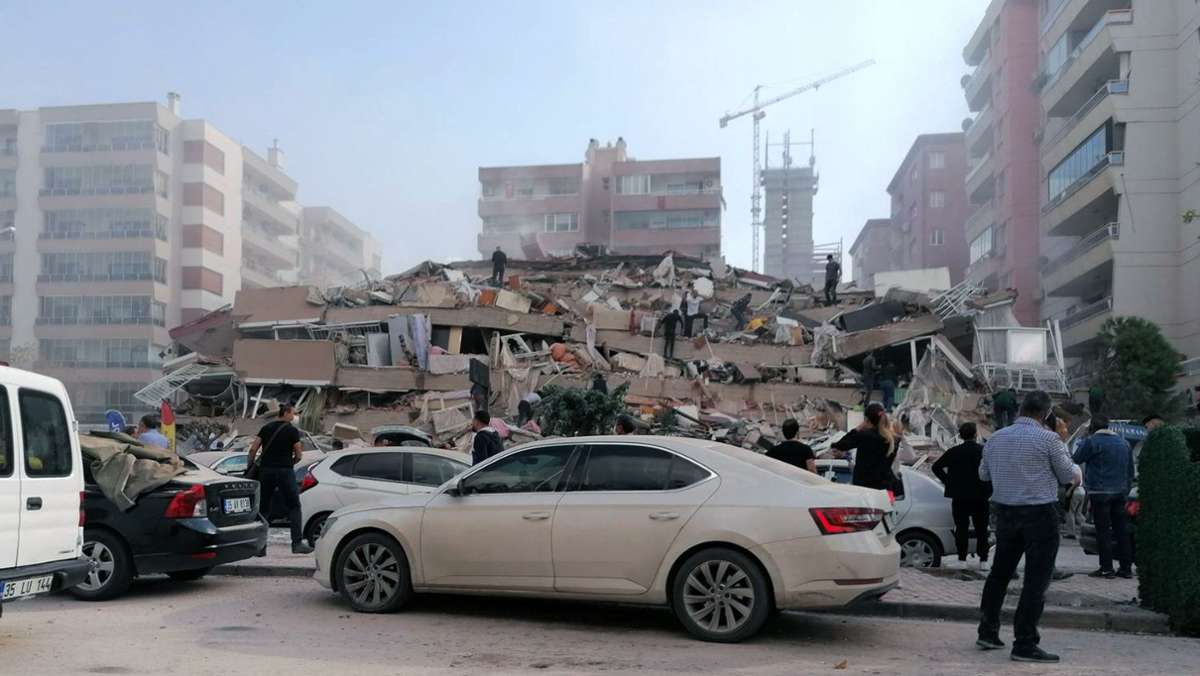 Erdbeben in Ägäis: Mehrere Tote und Hunderte Verletzte in der Türkei