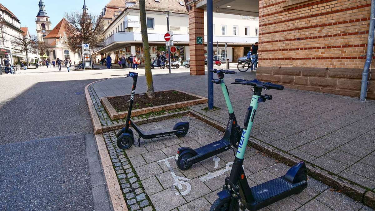 Mobilitätswende in Ludwigsburg: E-Scooter und E-Autos auf Vormarsch