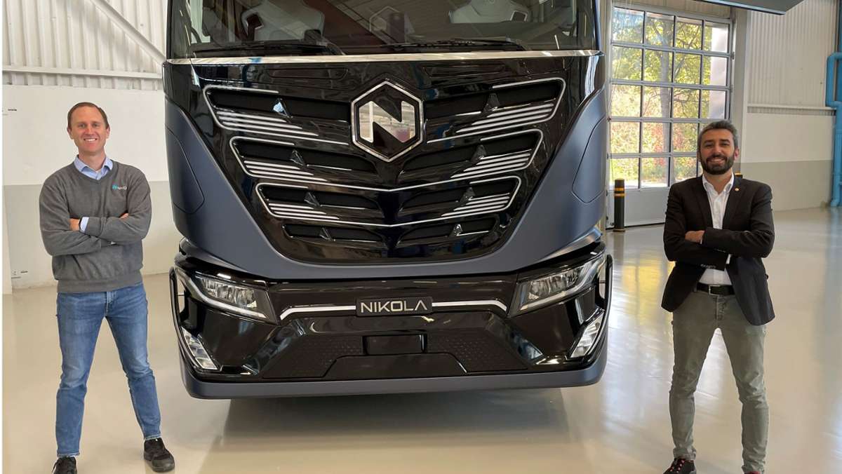  Der italienische Nutzfahrzeugkonzern Iveco produziert seit Kurzem in Ulm vollelektrische Schwerlaster. Von 2023 an sollen hier auch Brennstoffzellen-Lkw gebaut werden. 