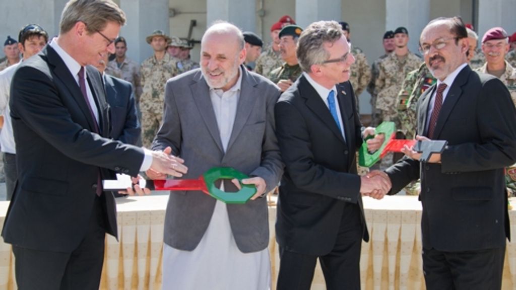Afghanistan: Bundeswehr übergibt das Feldlager Kundus