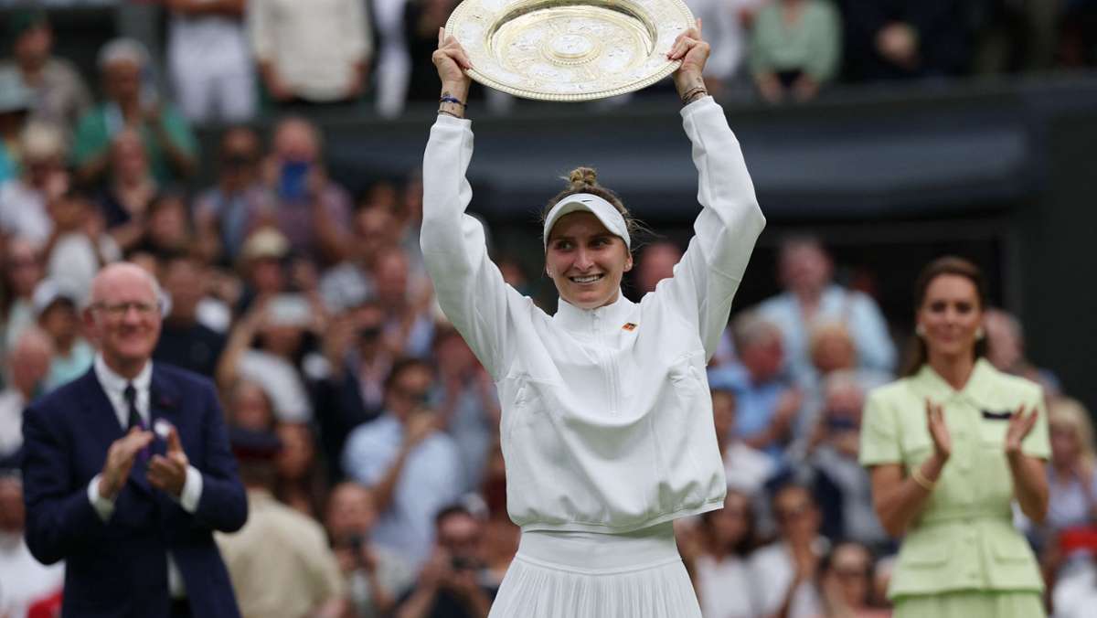 Finalsieg gegen Ons Jabeur: Sportgeschichte! Marketa Vondrousova triumphiert in Wimbledon