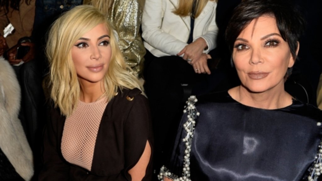Kim Kardashian: Als Platin-Blondine bei der Fashion Week Paris