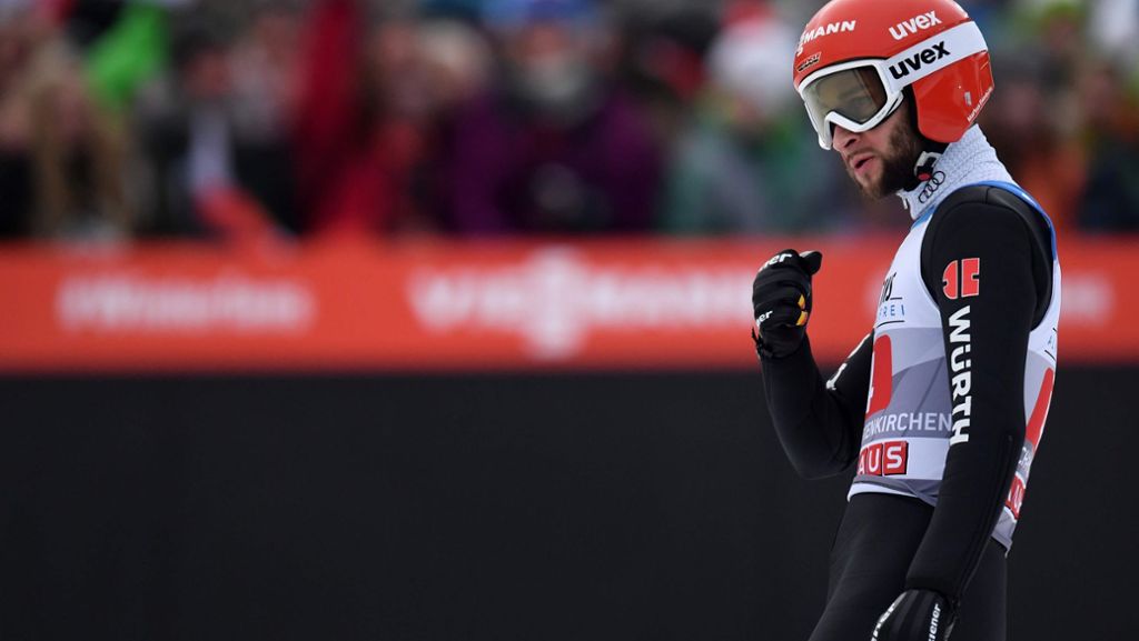 Vierschanzentournee in Garmisch: Markus Eisenbichler erneut nur von Ryoyu Kobayashi geschlagen